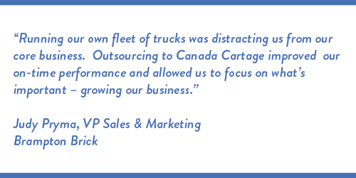 Brampton Brick Quote Canada Cartage